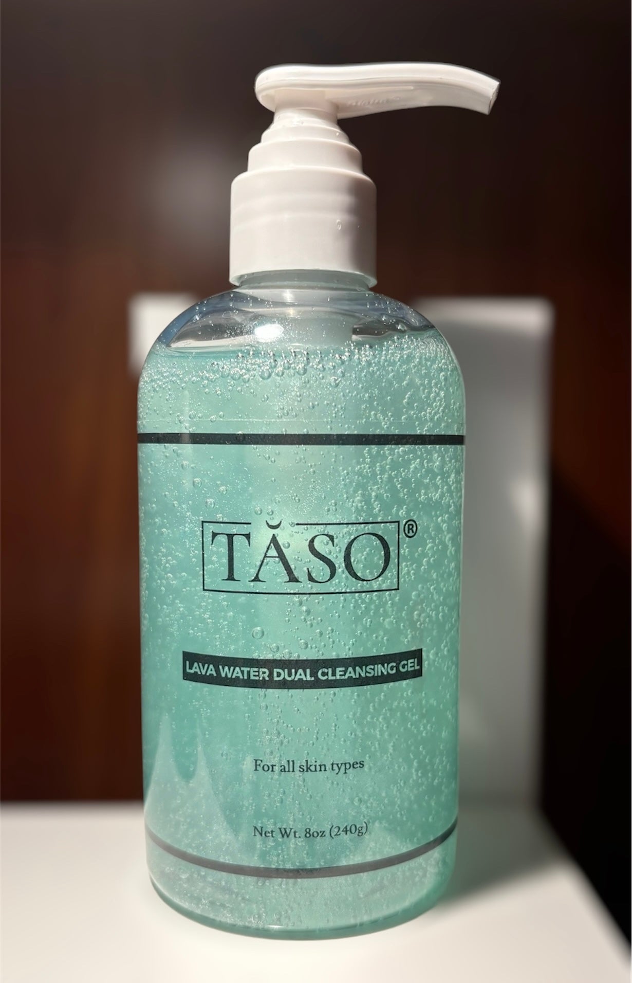 TASO Lava Water Dual Cleansing Gel 8oz